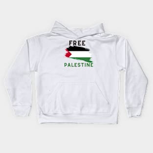 Free Palestine Kids Hoodie